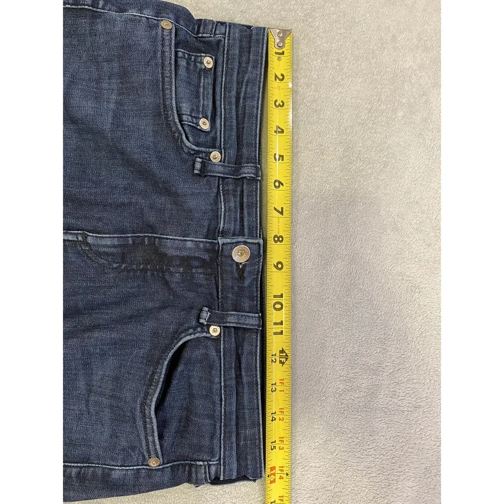 Rag Bone Jeans Women Size 29 Cate Mid Rise Ankle Skinny Dark Blue Wash Denim USA